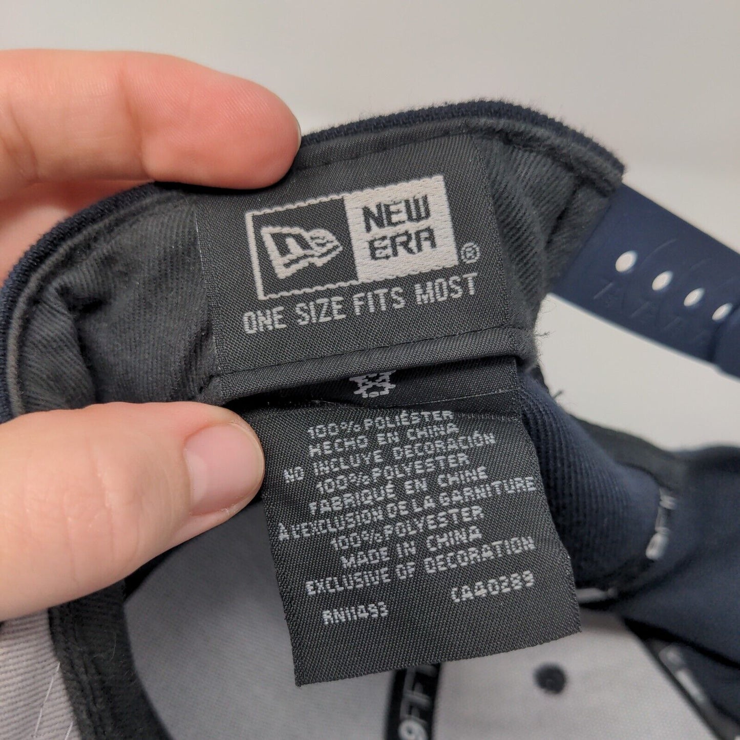 New York Yankees Snapback Hat Blue OSFM Embroidered New Era 9Fifty MLB