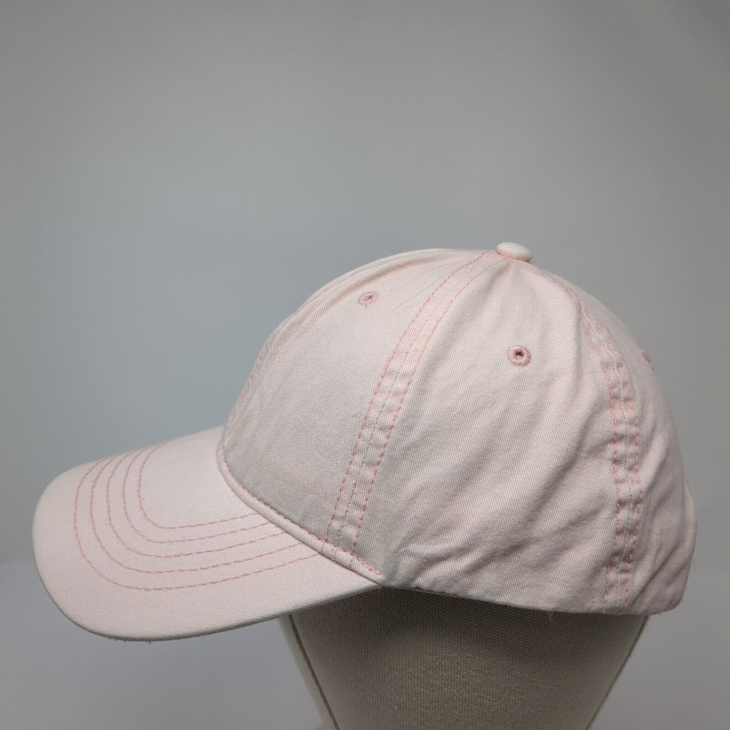 Unbranded Slideback Hat Pink One Size Solid Adjustable Blank Outdoor