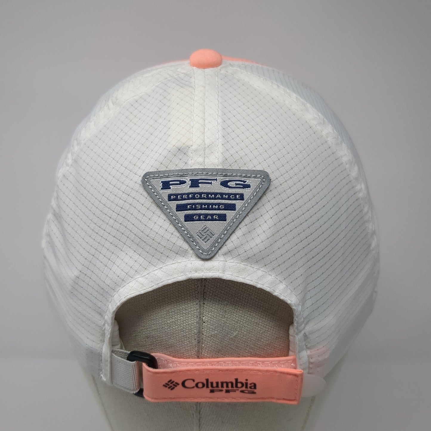 PFG Performance Fishing Gear Strapback Hat Pink One Size Columbia