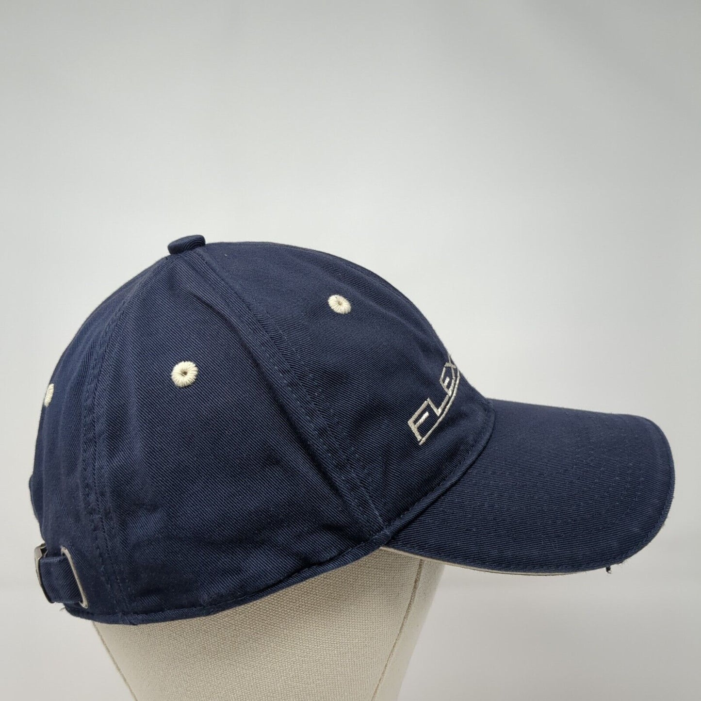 Flexpak Slideback Hat Blue One Size Adjustable Embroidered 6 Panel