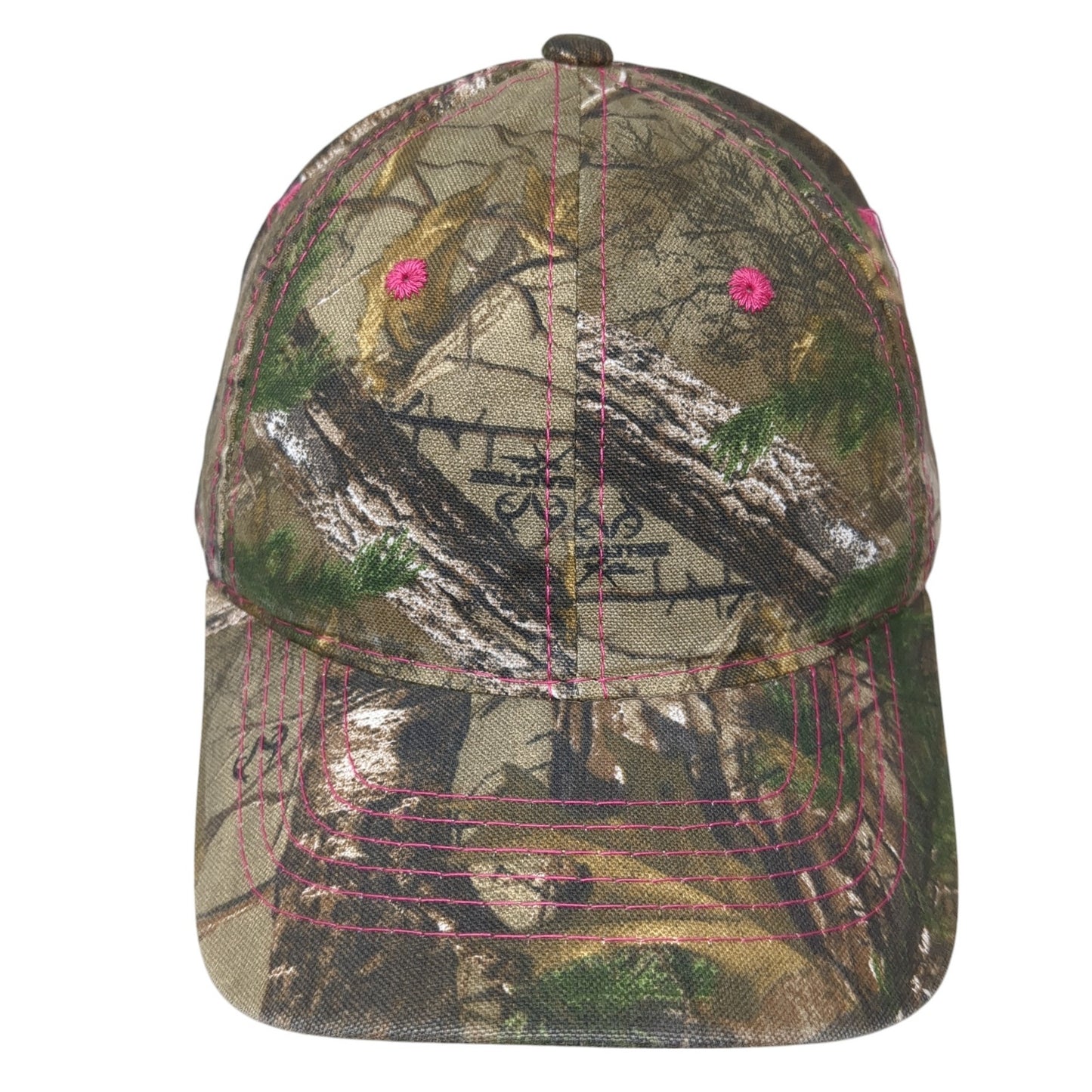 Signatures Strapback Hat Multi One Size Adjustable Camo Hunting Blank