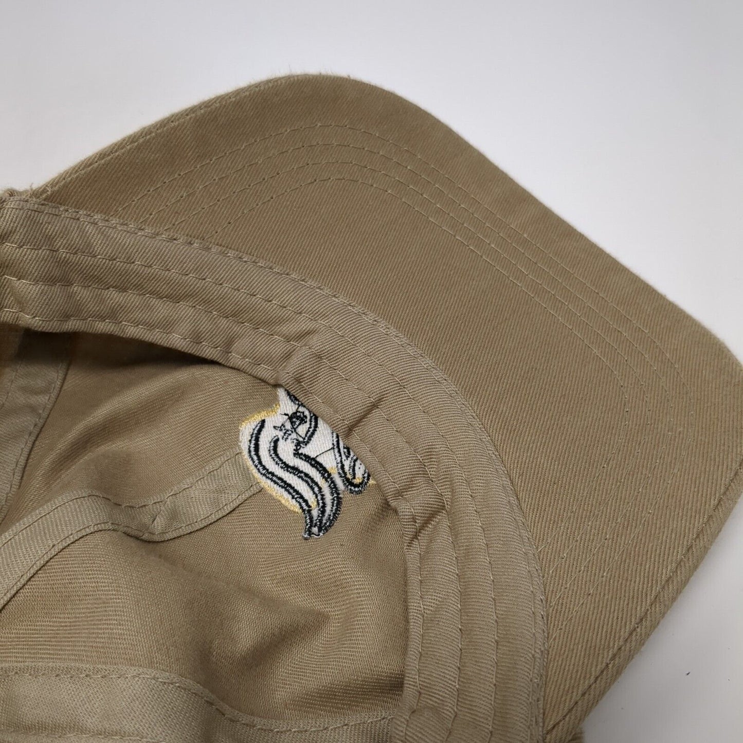 Panera Bread Strapback Hat Brown One Size Adjustable Embroidered 6 Panel