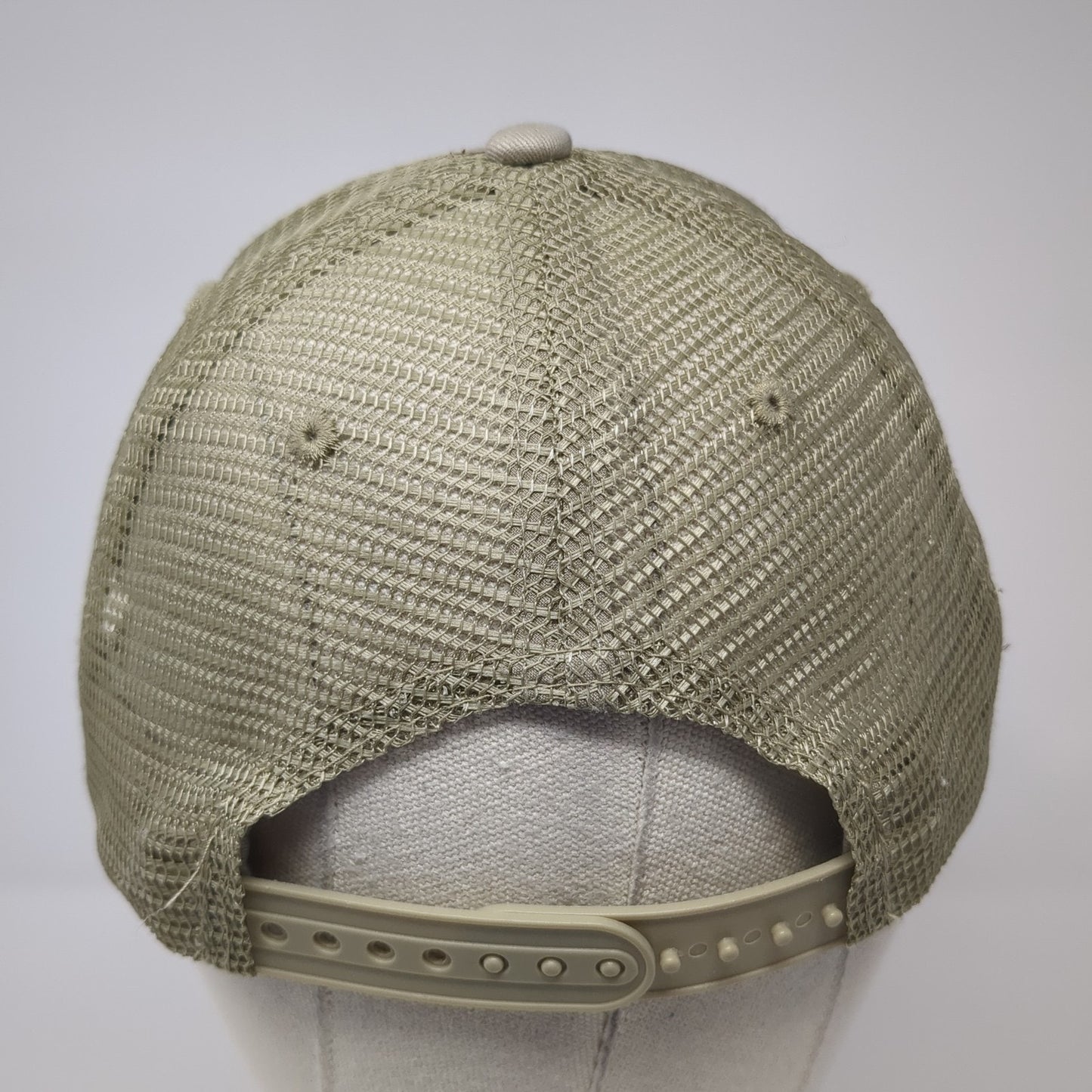 John Deere Snapback Trucker Hat Brown One Size Adjustable Mesh Back 6 Panel