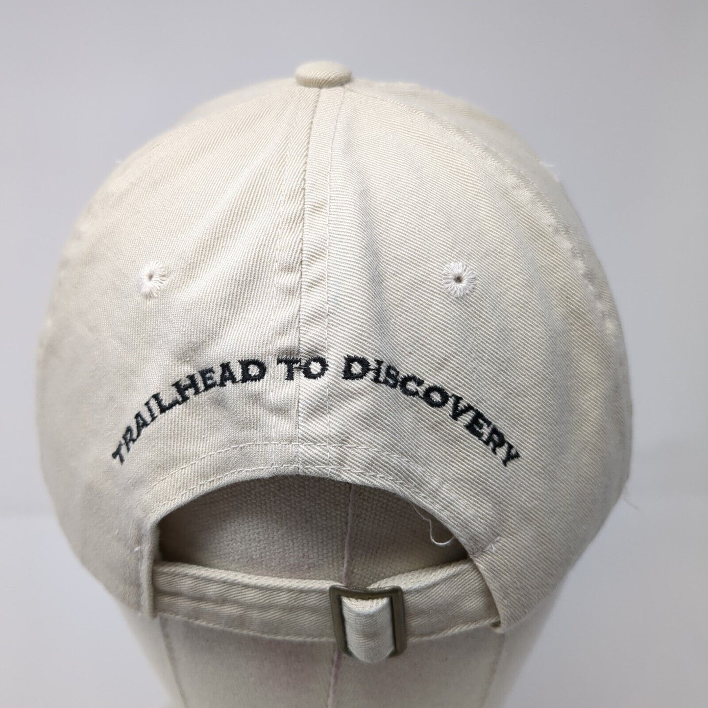 Tamarack Slideback Hat Tan One Size Embroidered Trailhead To Discovery