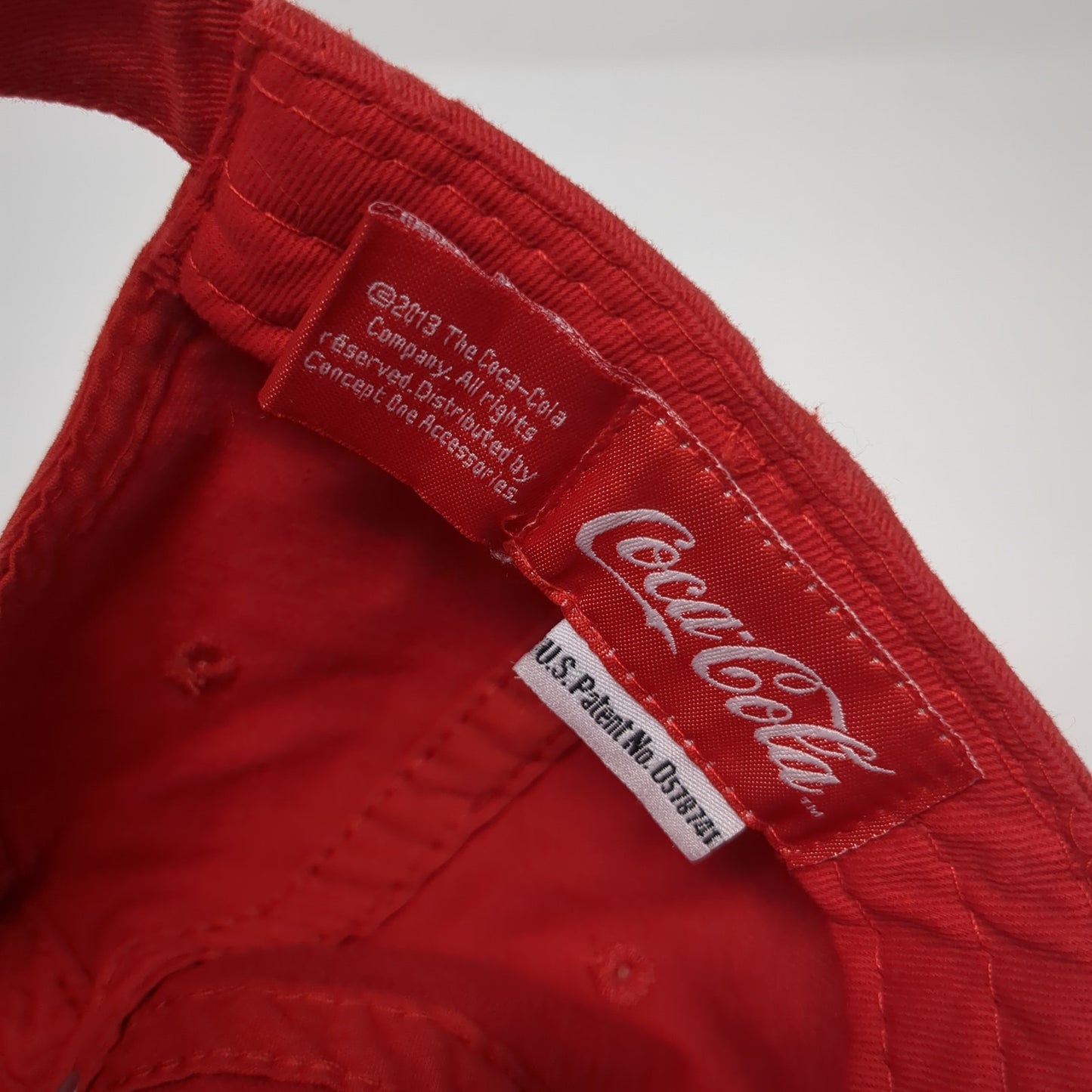 Enjoy Coca-Cola Strapback Hat Red One Size Adjustable Bottle Opener