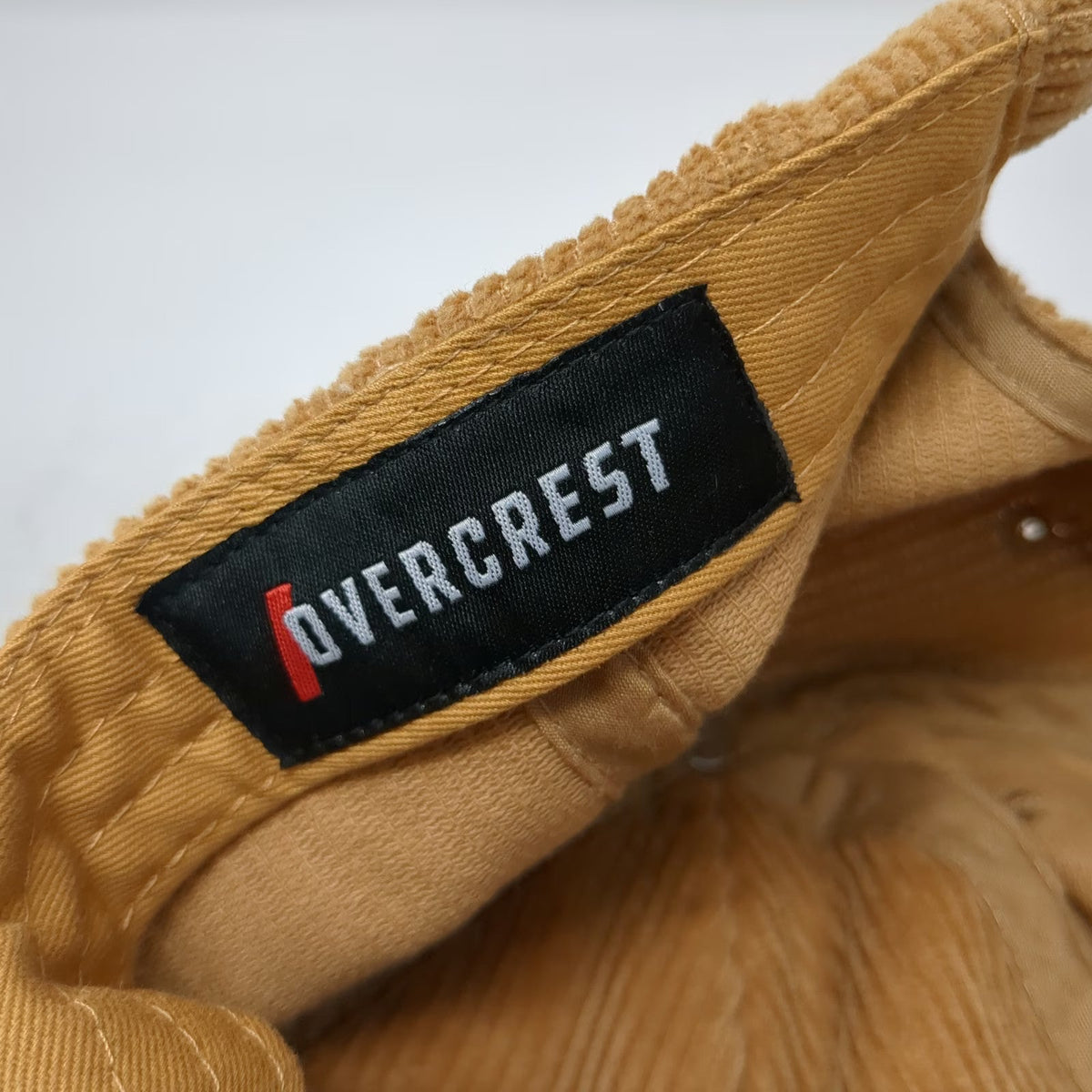 Overcrest 5 Panel Brown One Size Hat Corduroy Sportswear Vacationland Slideback