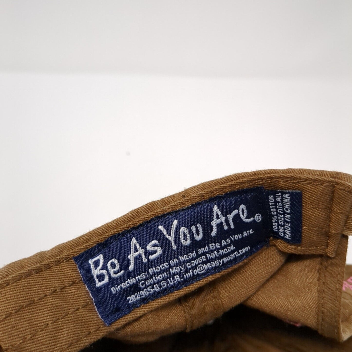 Sleep Drink Repeat Be As You Are Slideback Hat Brown OS Adjustable Embroidered