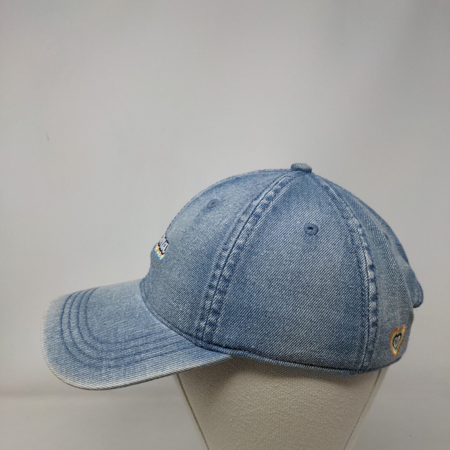 Arizona Slideback Hat Blue OSFM Adjustable Embroidered 6 Panel Home Free