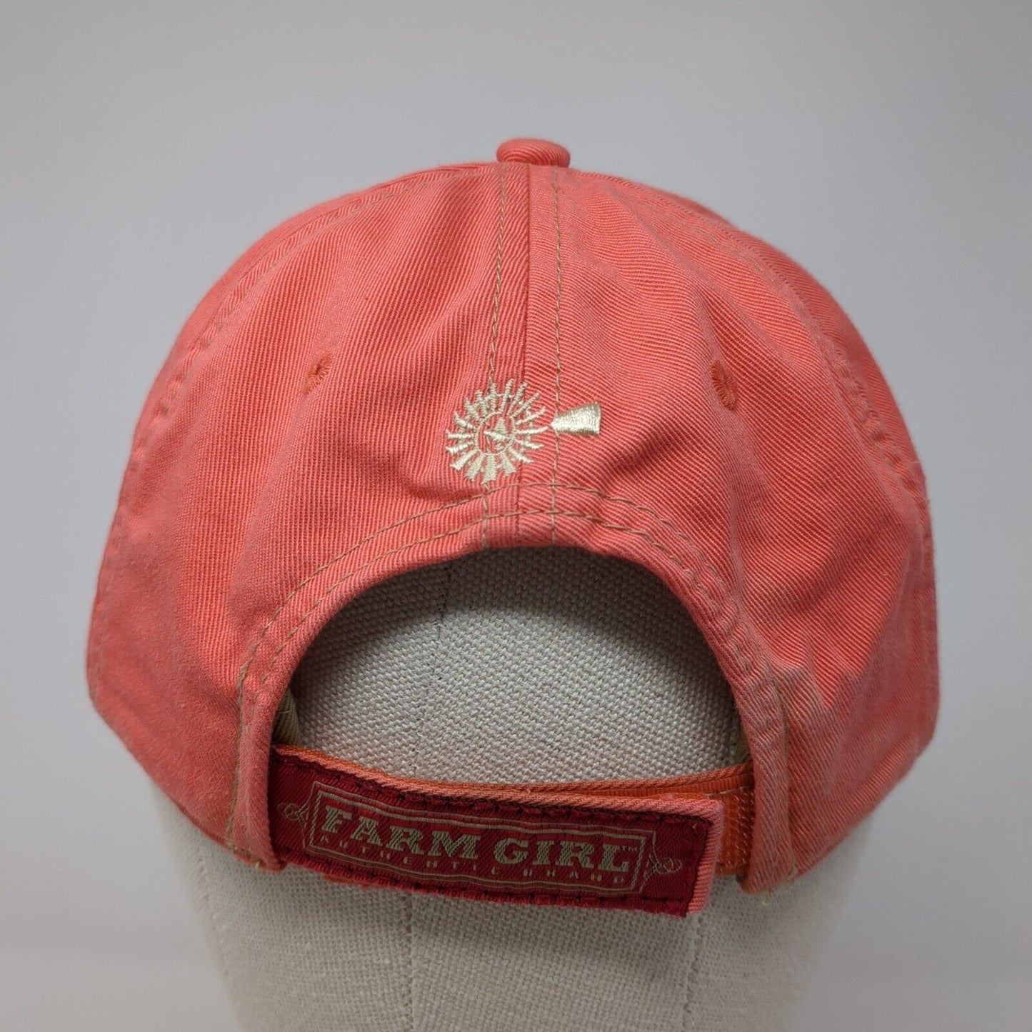 Farm Girl Living The Soo-Wee-t Life Women's Strapback Hat Pink OS Adjustable