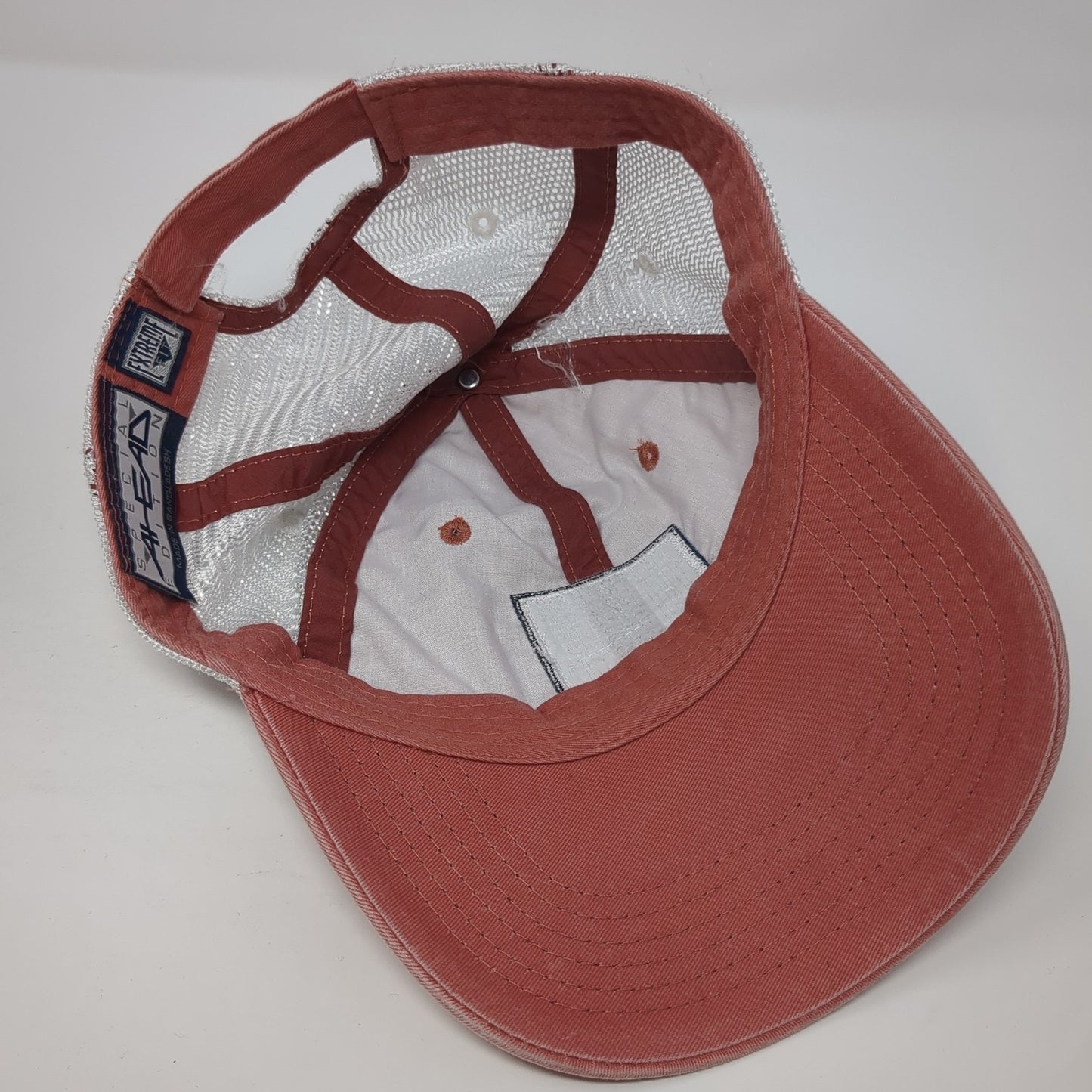 Maui Hawaii Patch Strapback Trucker Hat Red One Size Mesh Back Ahead