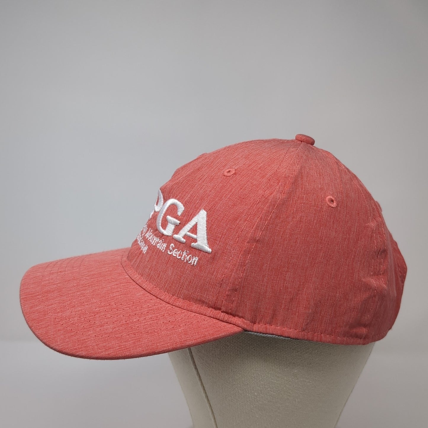 PGA Rocky Mountain Strapback Baseball Cap Red One Size Adjustable Legendary