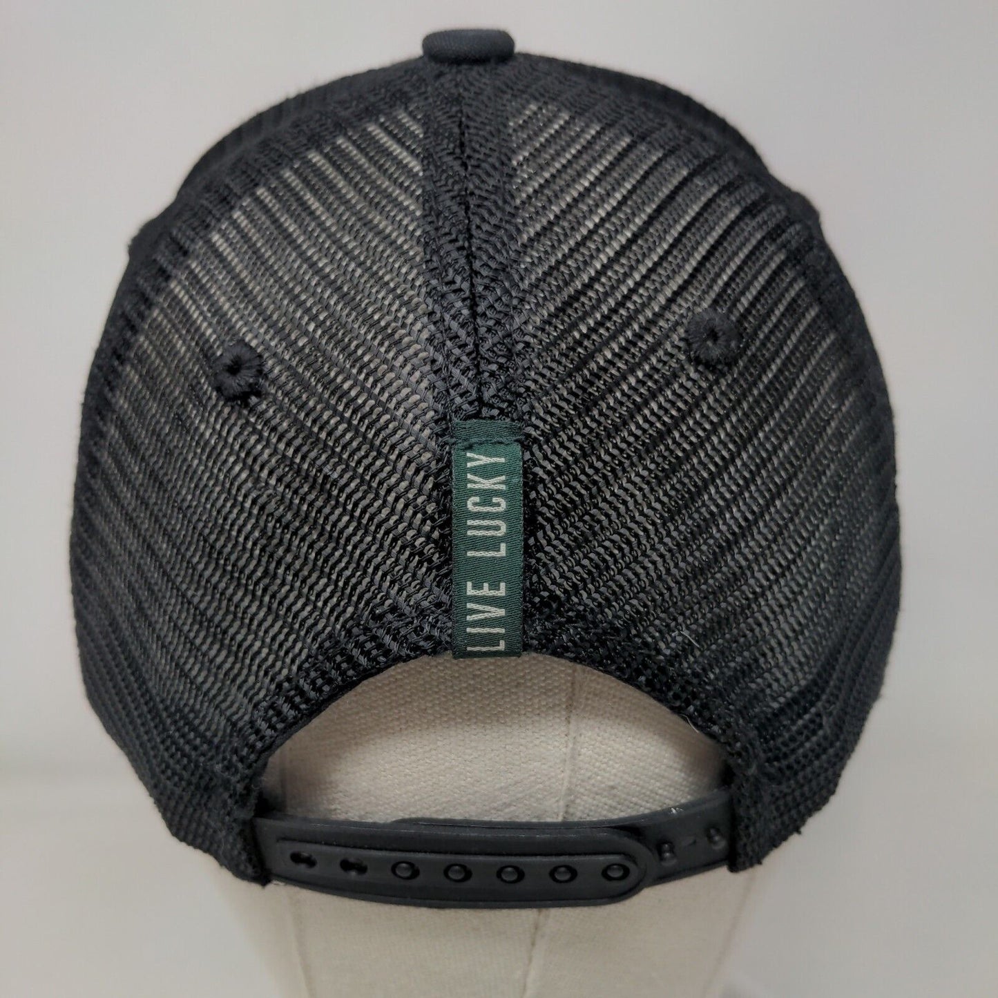 Black Clover Est. 2008 Branson Hills Golf Club Trucker Hat Black OS Mesh Back