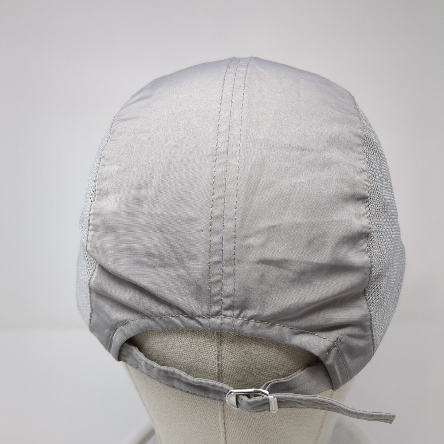Sports Slideback 5 Panel Hat Gray One Size Adjustable Solid Outdoor