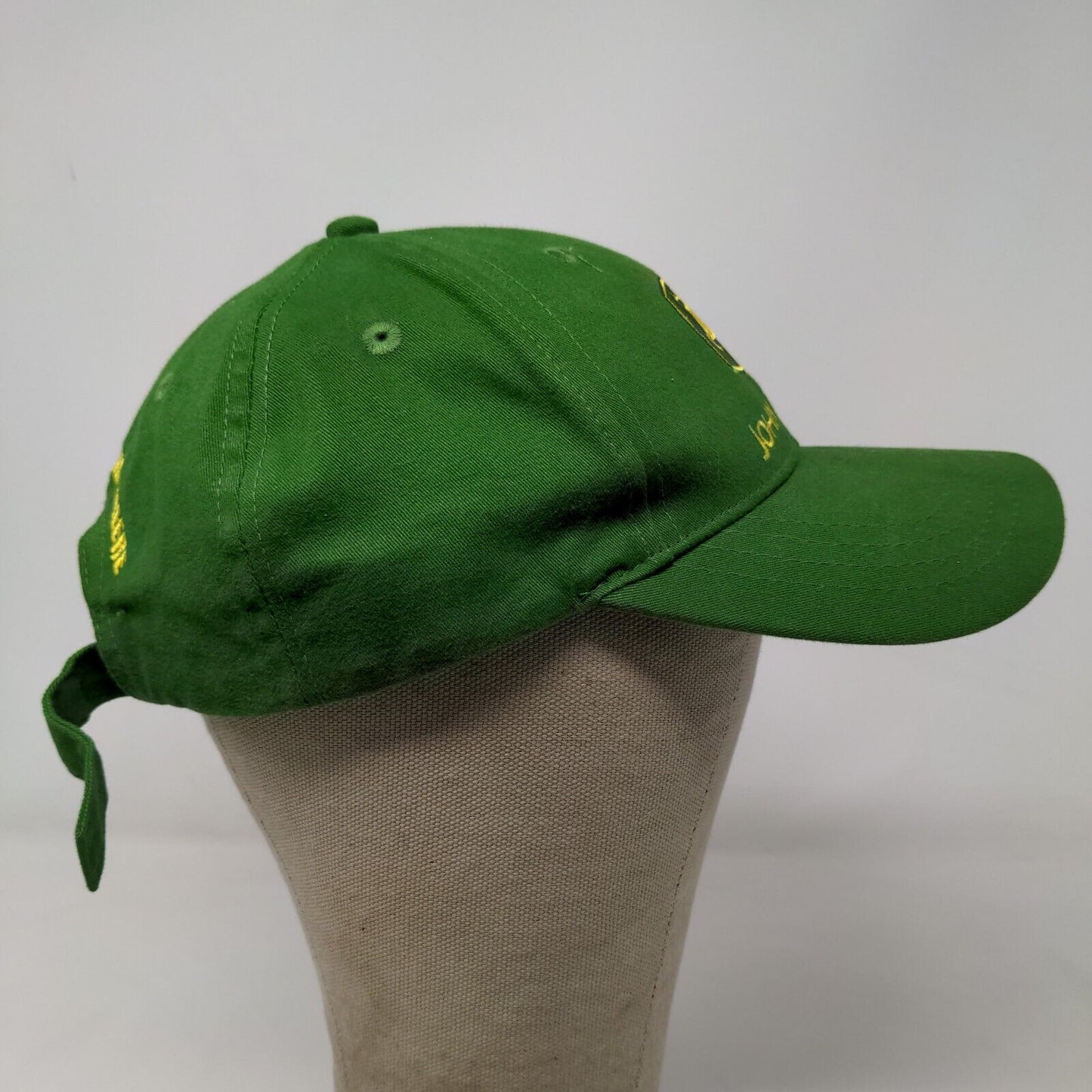 Cary Francis Group John Deere Men's Slideback Hat Green OSFA Embroidered Logo