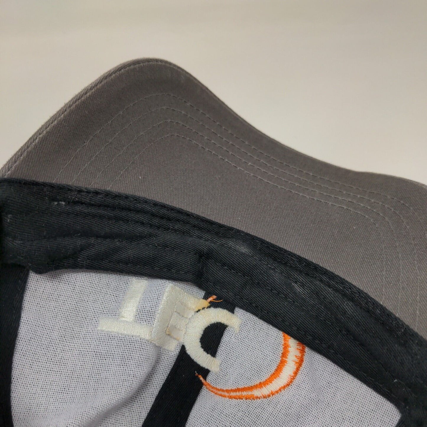 TEC Snapback Mesh Back Trucker Hat Gray One Size Colorblock 6 Panel