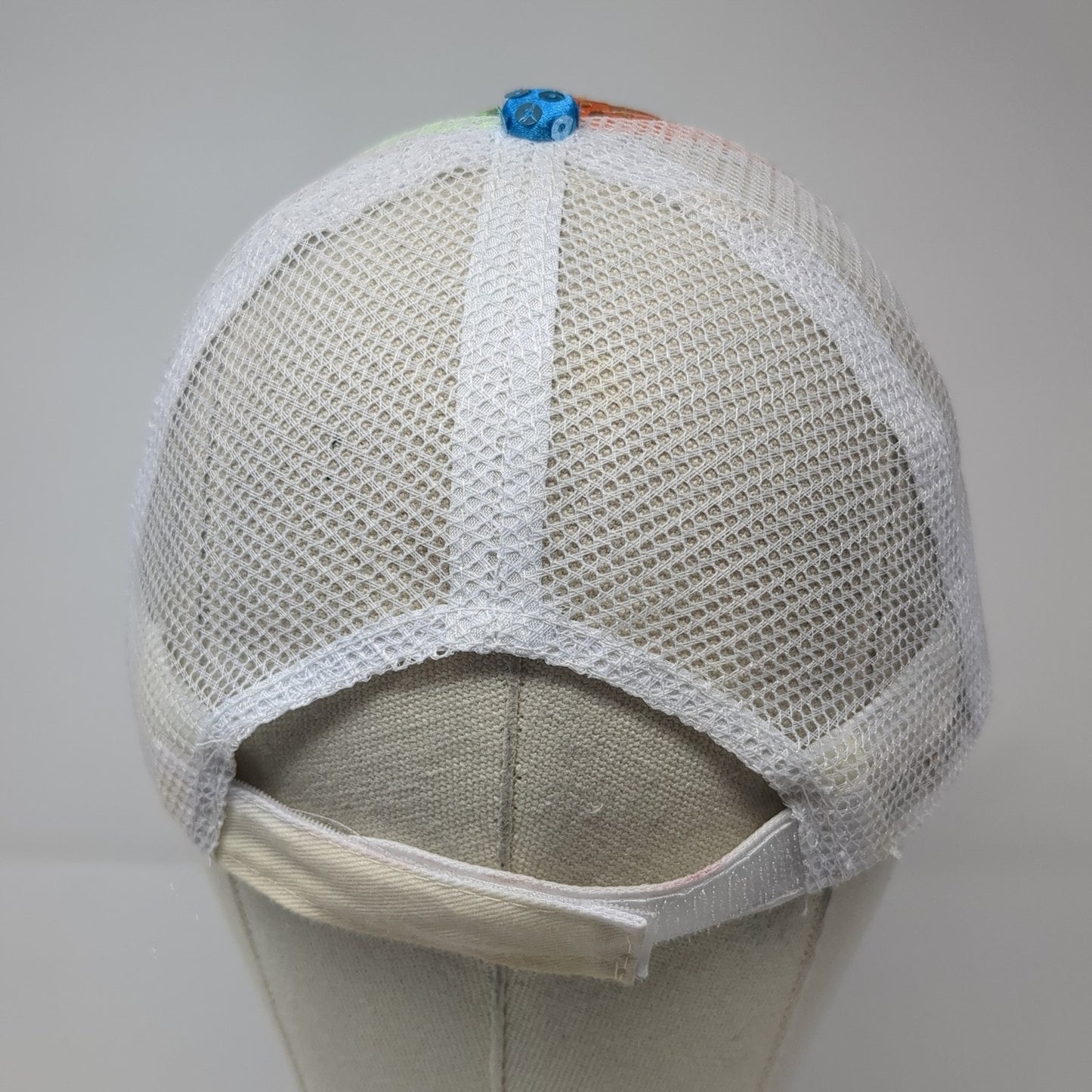 Kipp Strapback Trucker Hat Multicolor One Size Adjustable Sequin Mesh Back