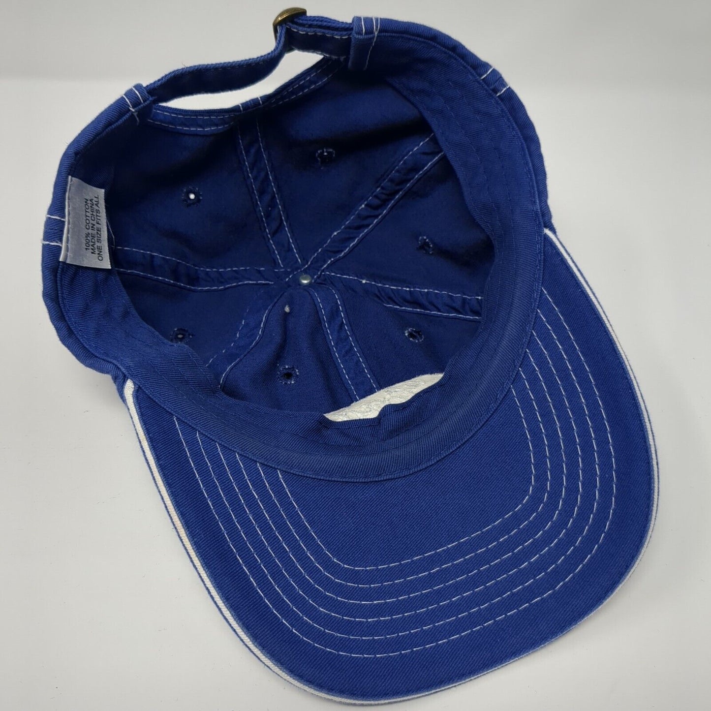 Ford Slideback Hat Blue One Size Adjustable Embroidered 6 Panel Outdoor