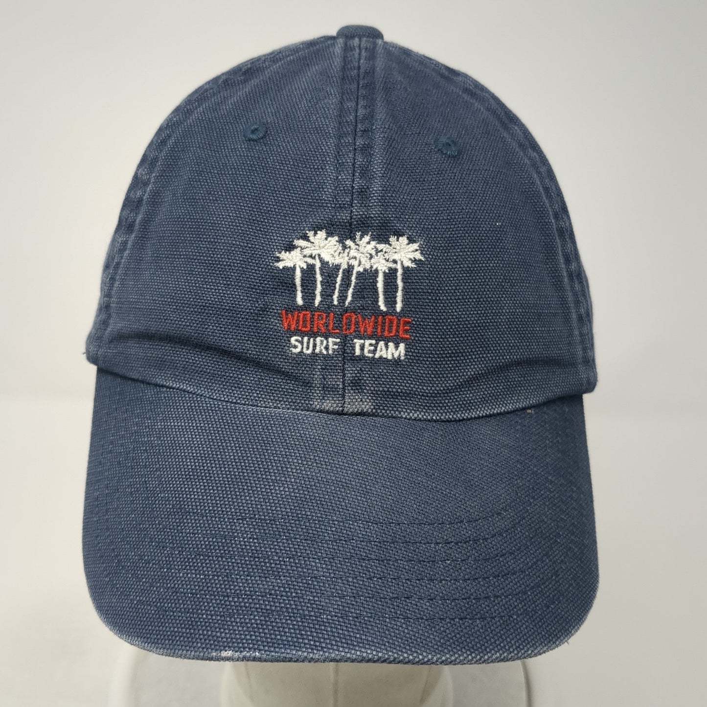 Worldwide Surf Team Slideback Hat Blue Medium Embroidered 6 Panel Gap