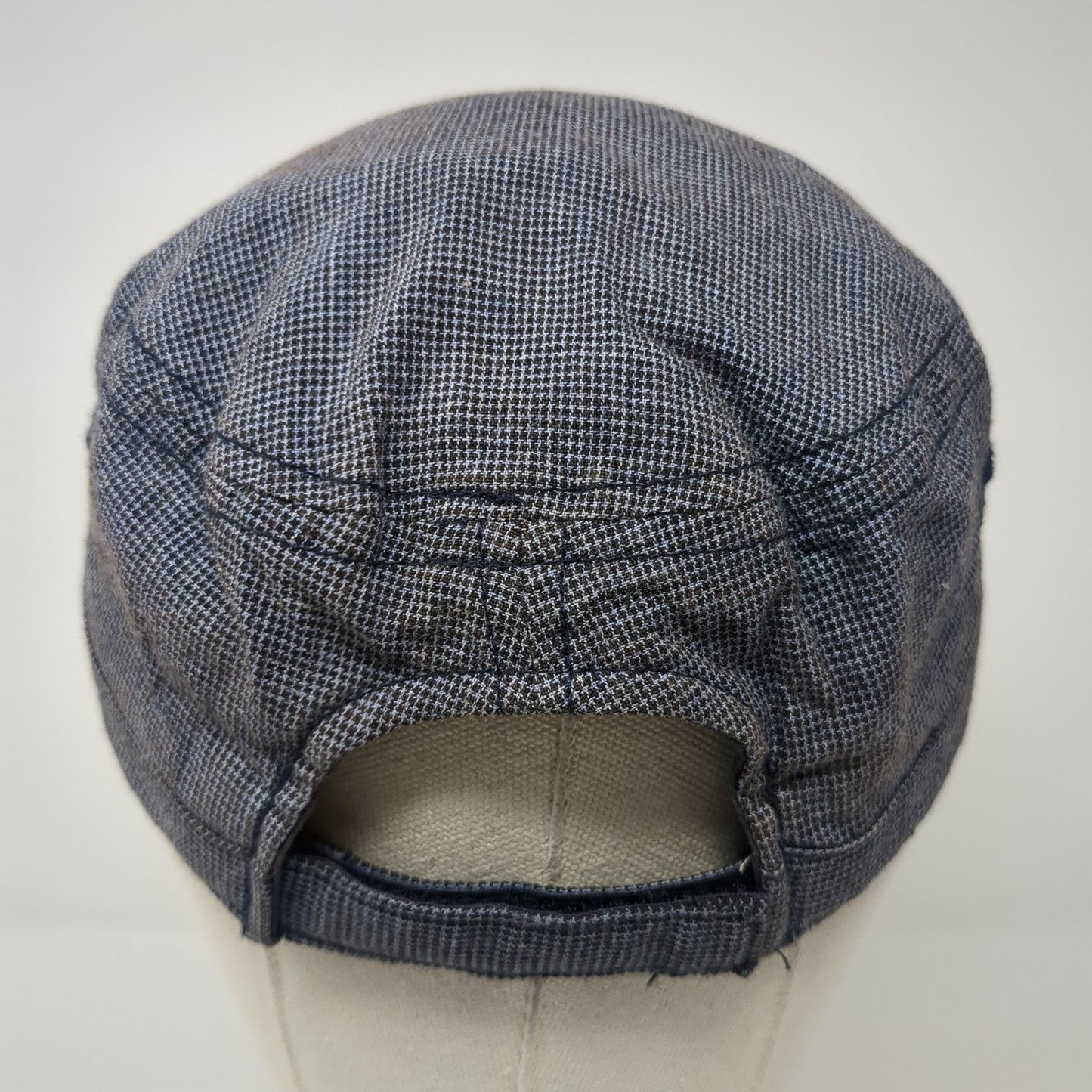 AIRE Strapback Cadet Army Cap Hat Blue One Size Adjustable District
