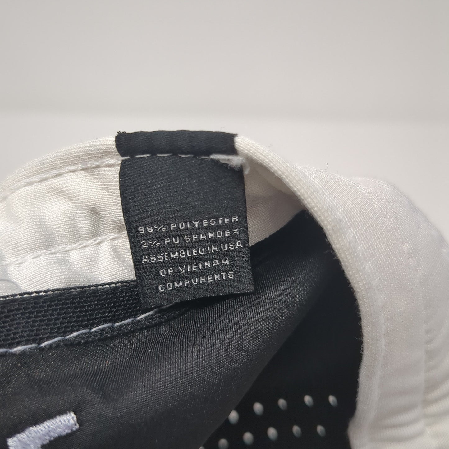 KC Force Fitted Hat Black Medium Embroidered Laser Cut Richardson