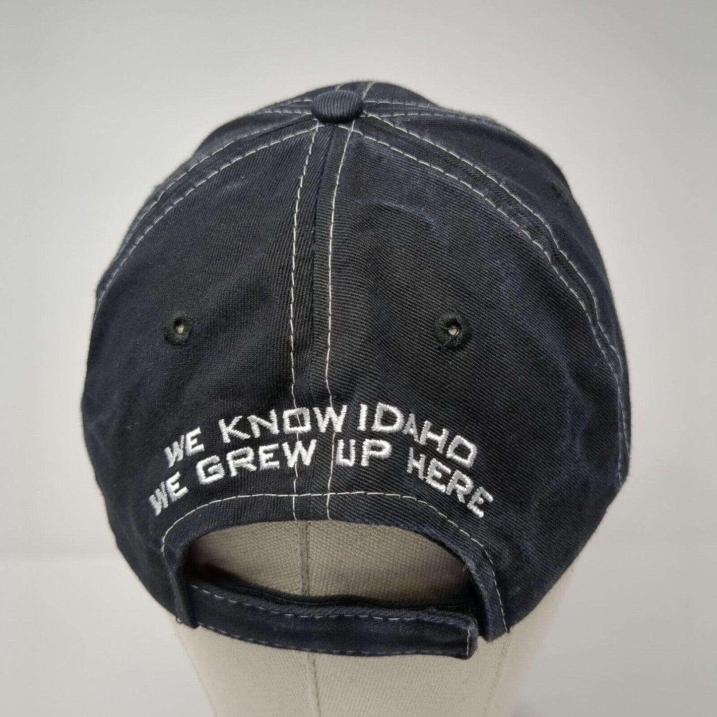Farm Bureau Ins Strapback Hat Black One Size Adjustable Embroidered Buck's Bags