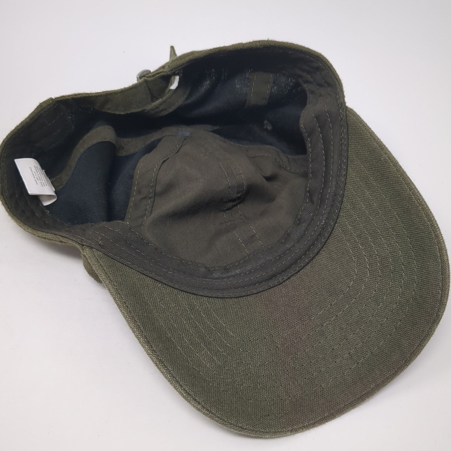 Unbranded Slideback Hat Green One Size Solid Adjustable Blank Outdoor