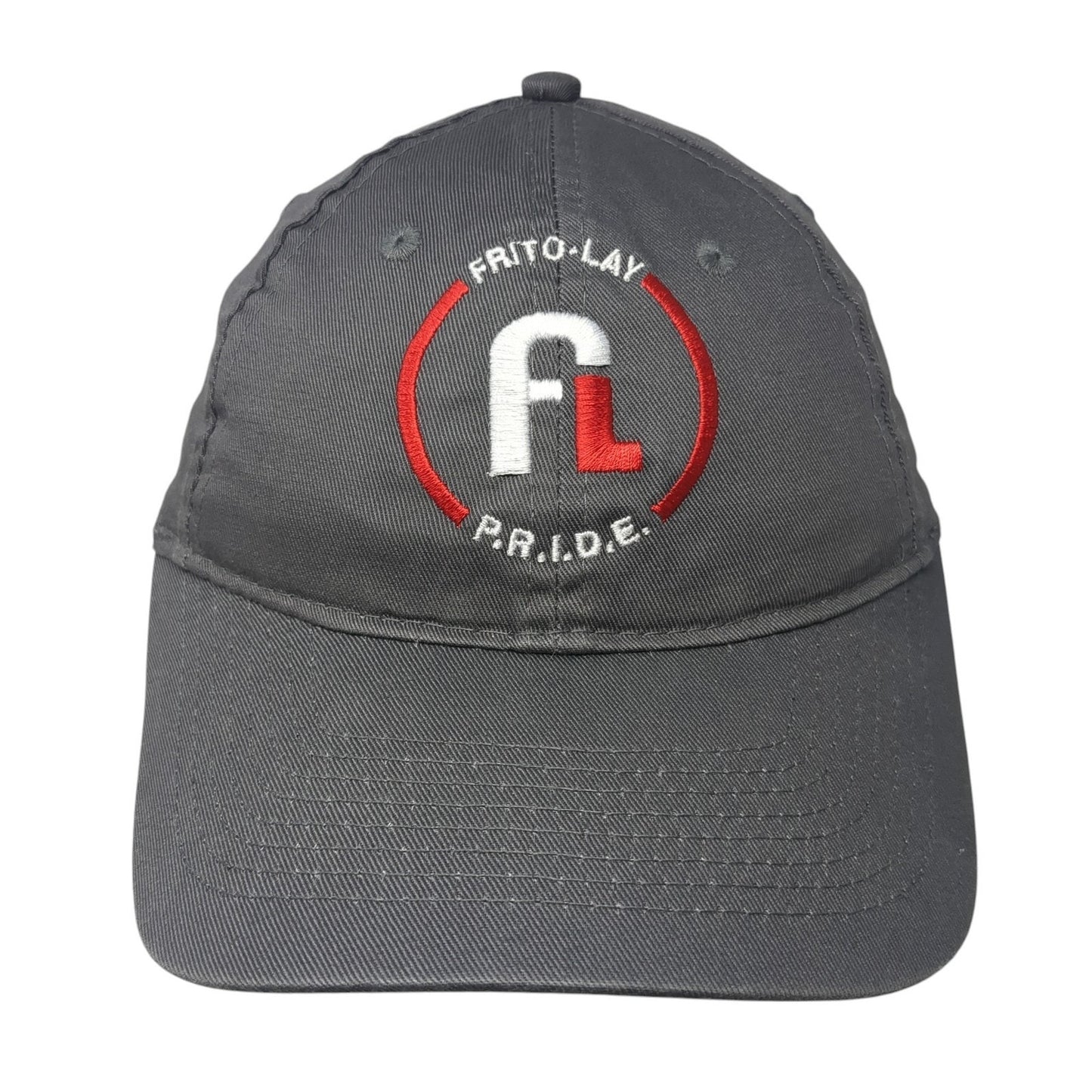Frito-Lay Pride Strapback Hat Gray One Size Embroidered Port & Company