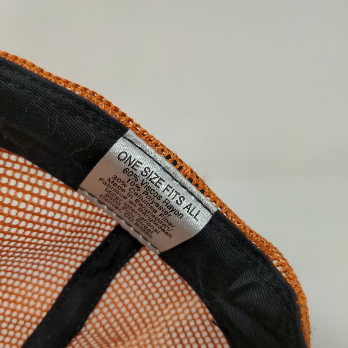 Cruel Girl Strapback Mesh Back Trucker Hat Multi OSFA 6 Panel Embroidered