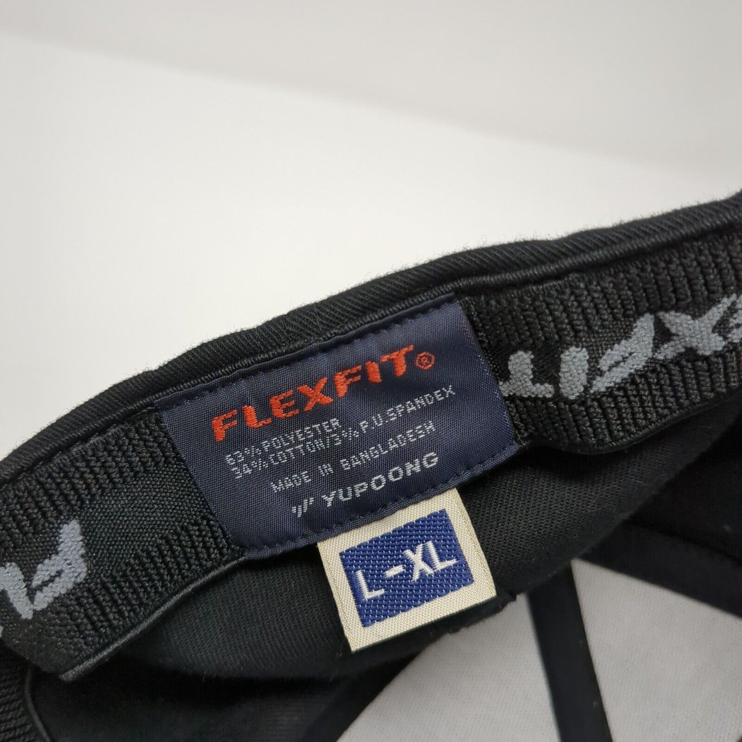 BuzzBox Premium Cocktails Fitted Hat Black L-XL 6 Panel Flexfit Yupoong