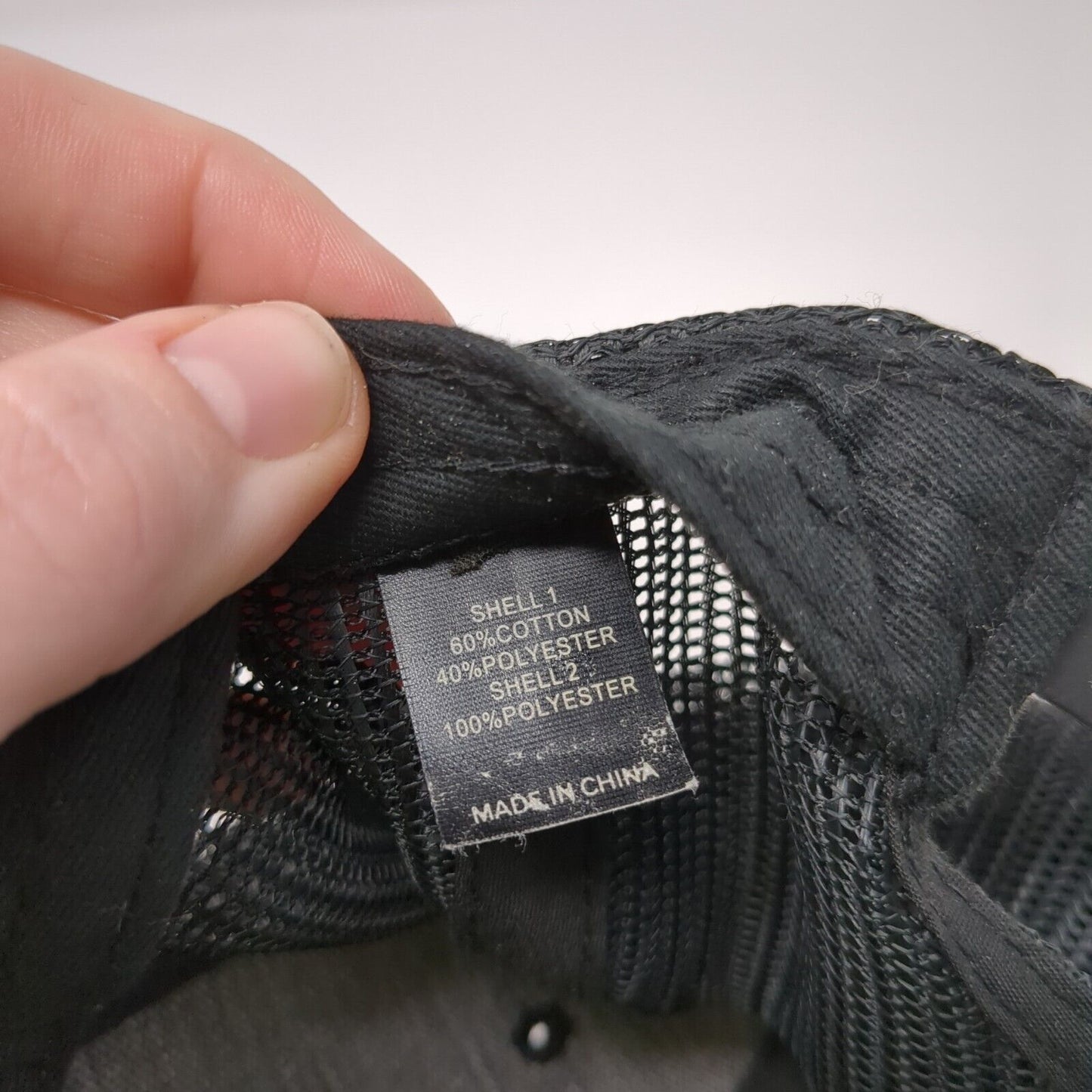 Probst Electric USA Flag Snapback Trucker Hat Black One Size Mesh Back