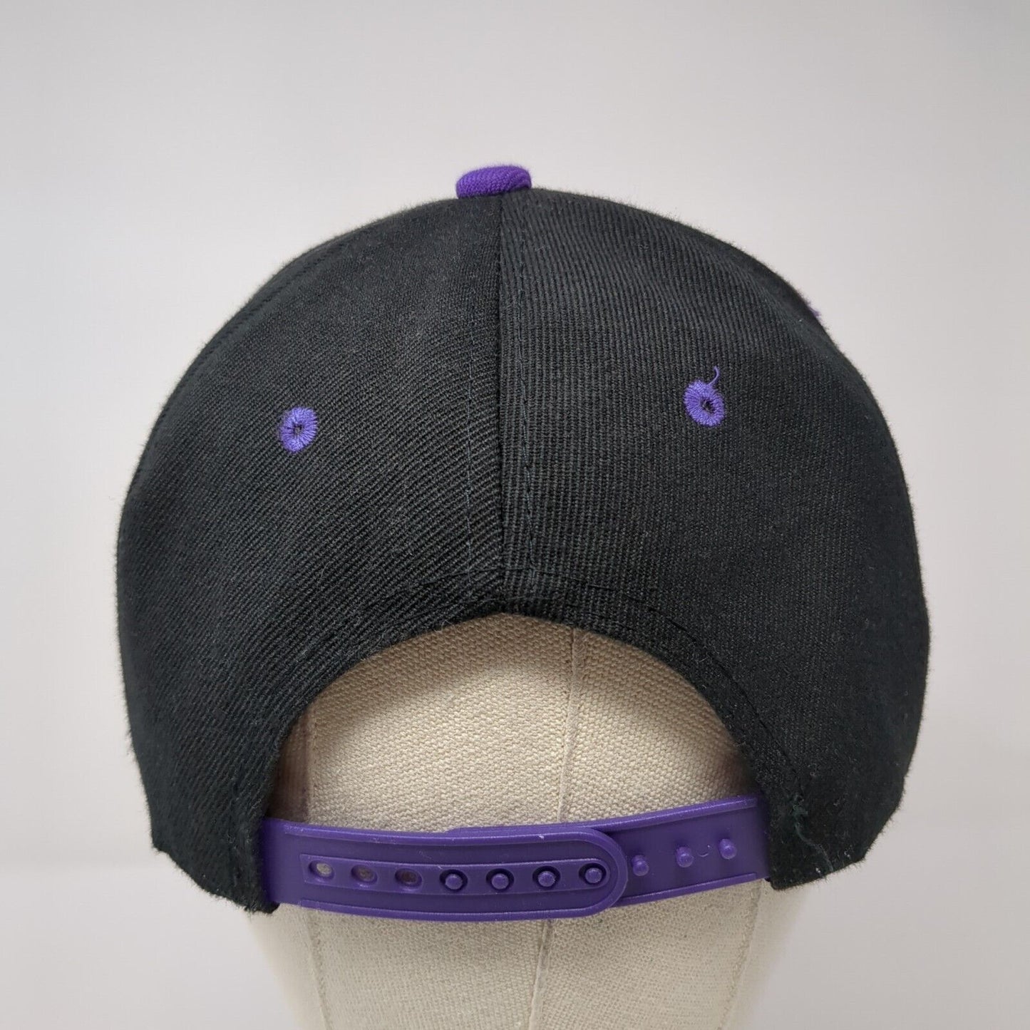 Arizona Snapback Hat Multicolor One Size Adjustable Embroidered Plaid Headline