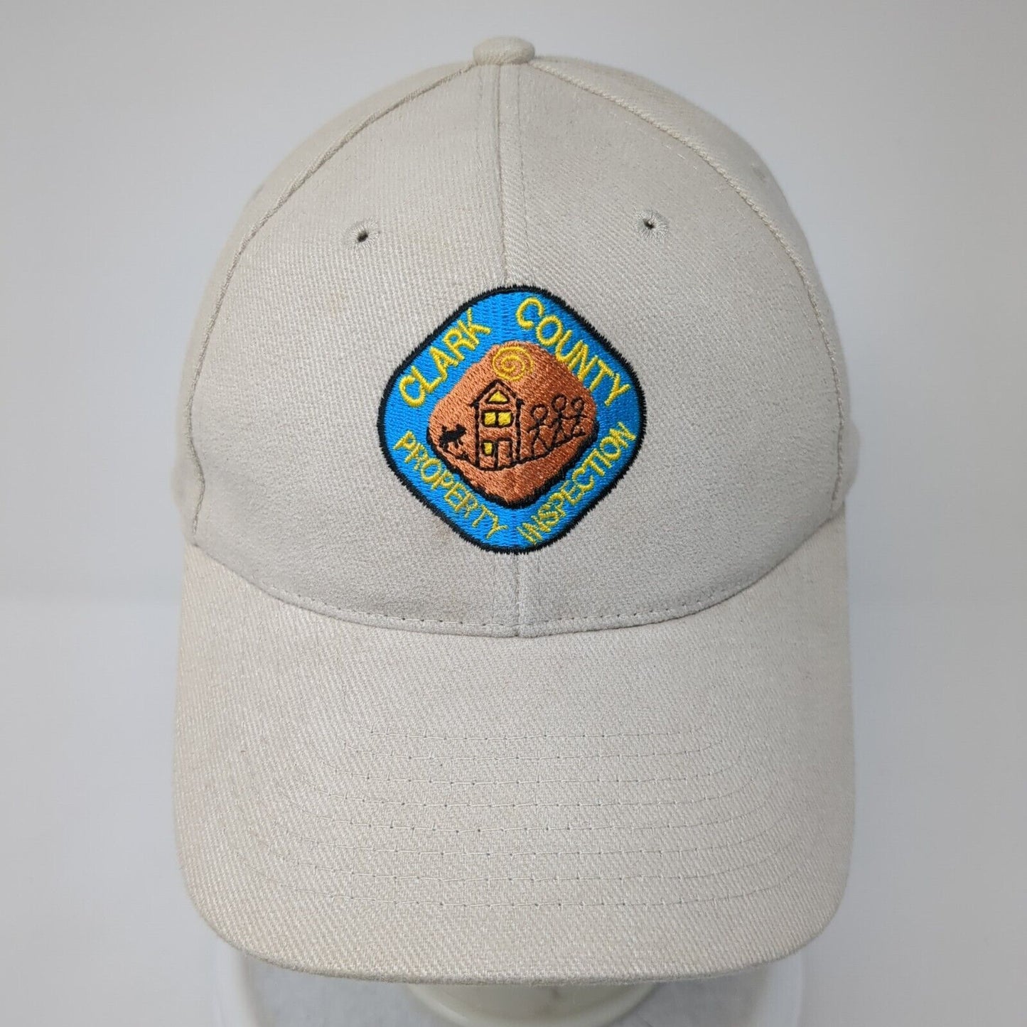 Clark County Property Inspection Slideback Hat Tan One Size Nissun