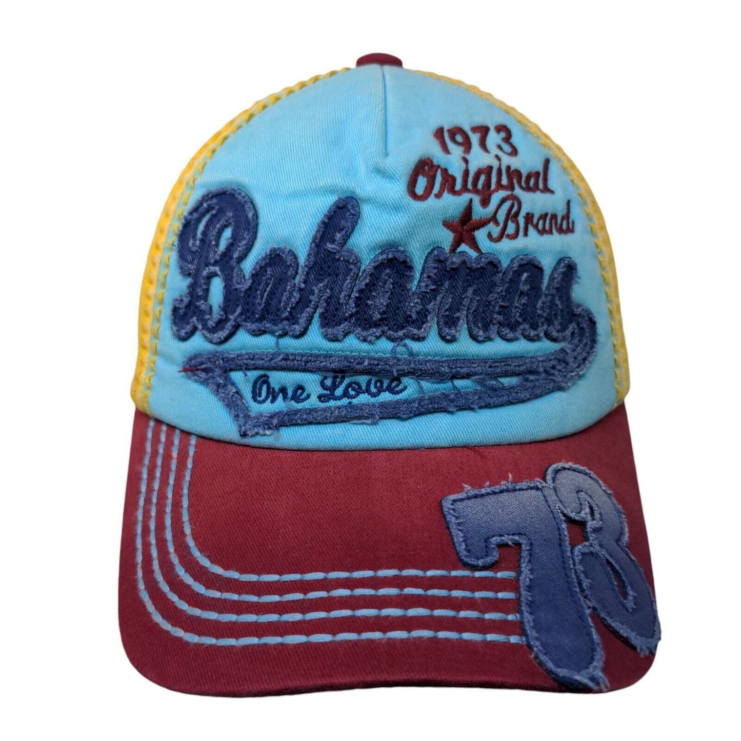 Bahamas One Love Slideback Hat Multi One Size Colorblock LifeStyle