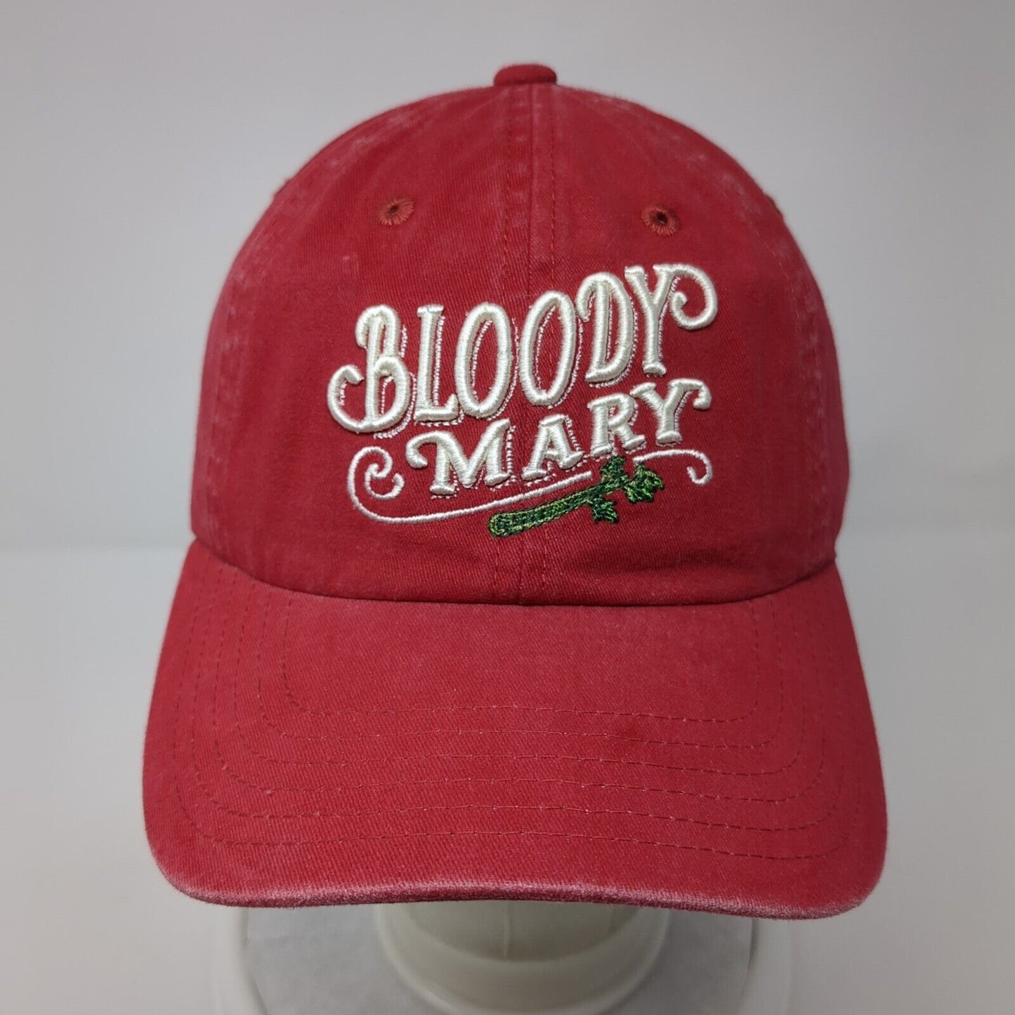 Bloody Mary Slideback Hat Red OS Adjustable Archive Cocktail American Needle
