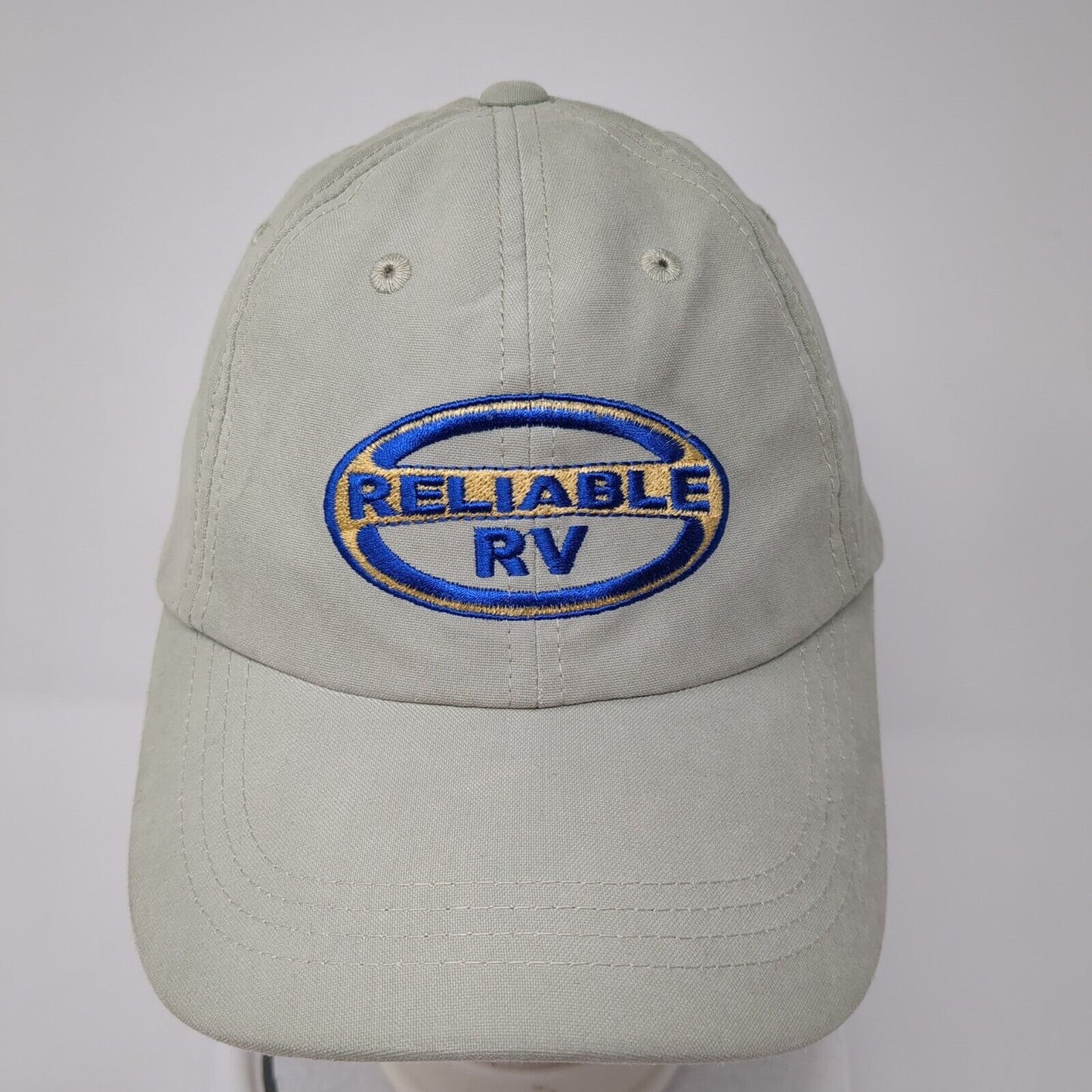 Reliable RV Slideback Hat Green One Size Adjustable Port Authority