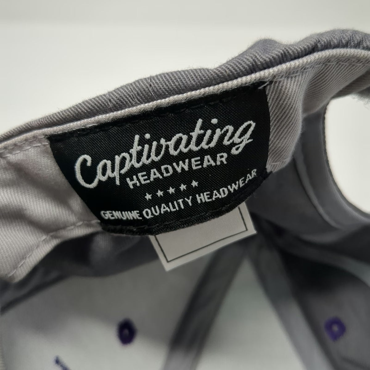 Captivating High Point University NCAA Gray One Size Baseball Cap Strapback Hat