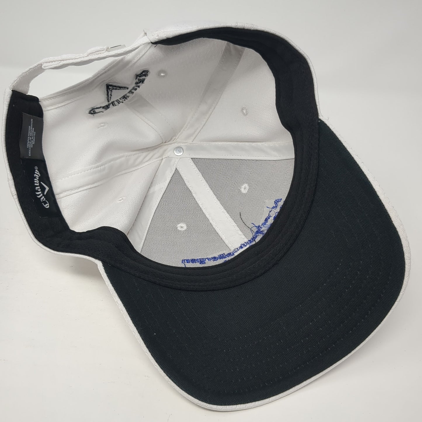 AmerisourceBergen Callaway Strapback Hat White One Size Embroidered