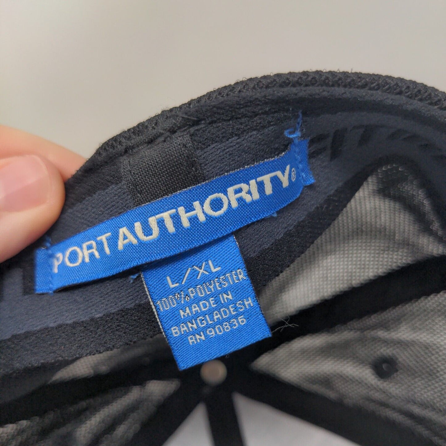 Canyon Honda Fitted Mesh Back Trucker Hat Gray L/XL Colorblock Fitmax 70