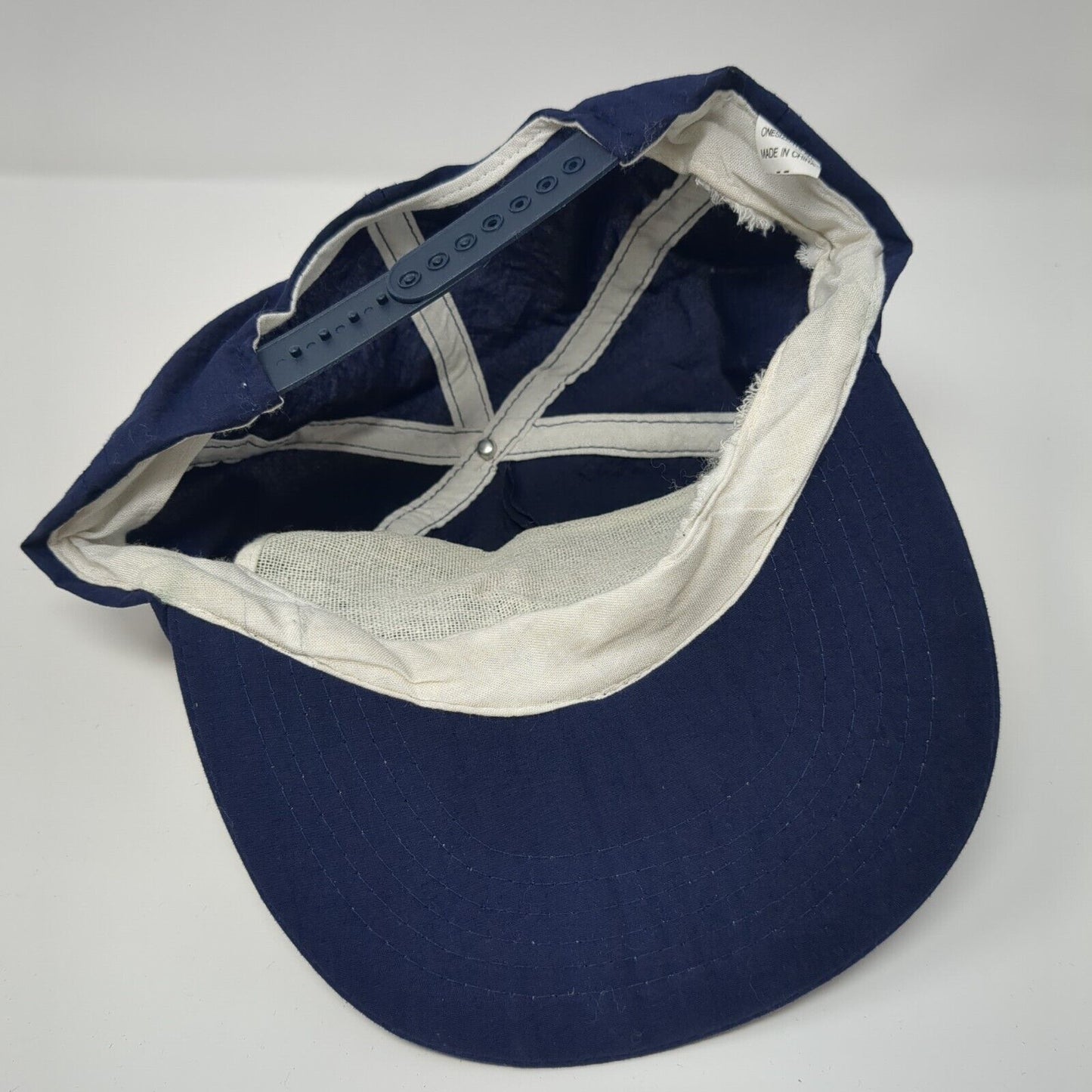 Aruba One Happy Island Snapback Hat Blue One Size Adjustable Embroidered Taslon