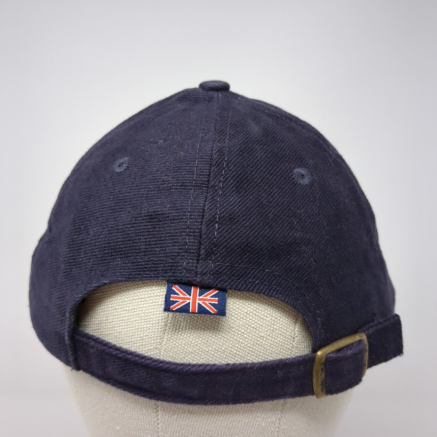 England Slideback Hat Multi One Size Adjustable Embroidered Patriotic Cotton