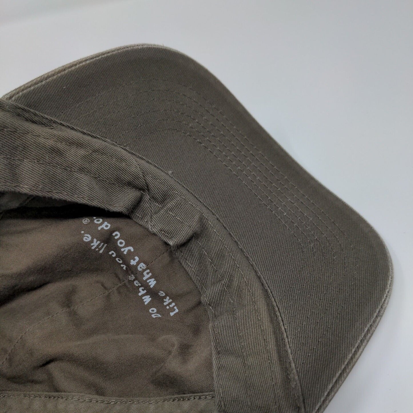 Life Is Good Football Strapback Hat Brown 2-4T Adjustable Embroidered