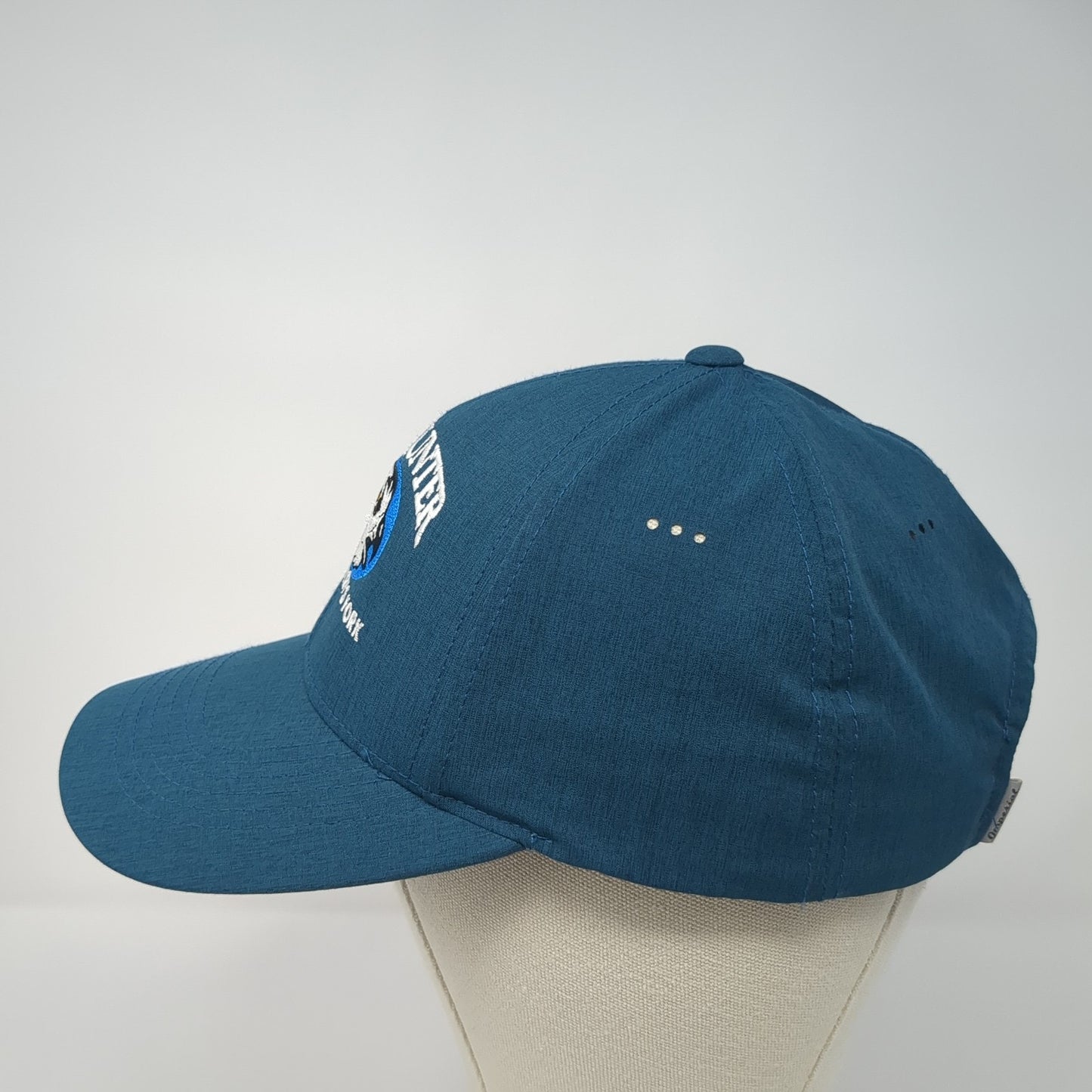 TroutHunter On The Henry's Fork Strapback Hat Blue One Size Imperial