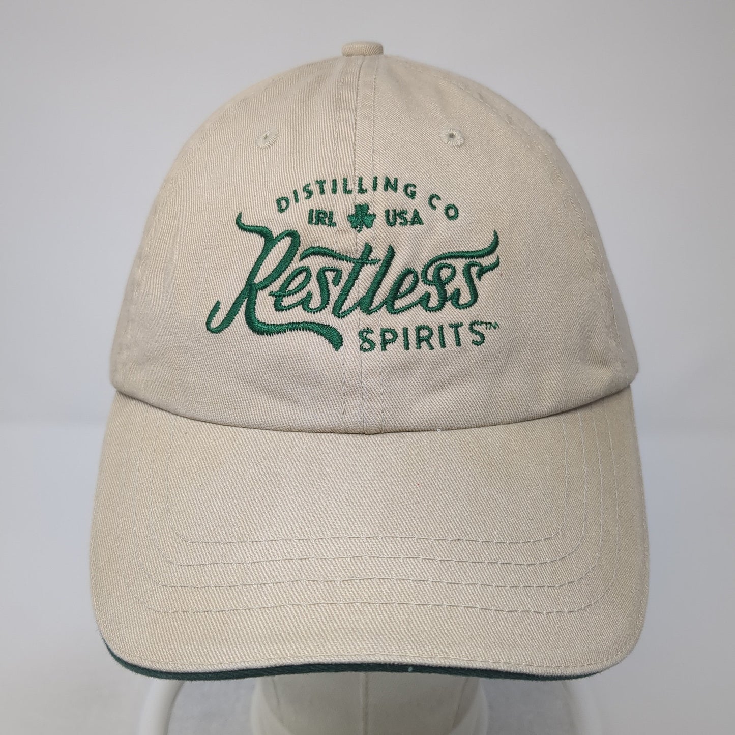 Restless Spirits Distilling Co Slideback Hat Brown One Size Bayside