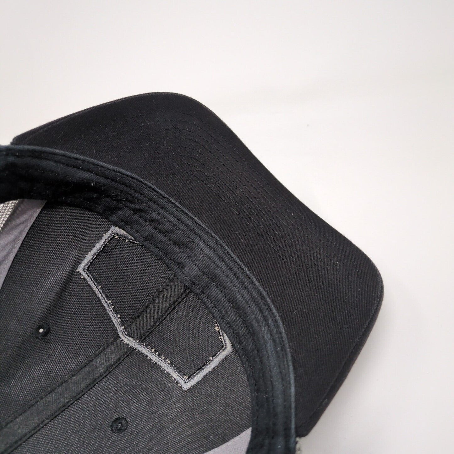 80Eighty Snapback Mesh Back Trucker Hat Black One Size Richardson
