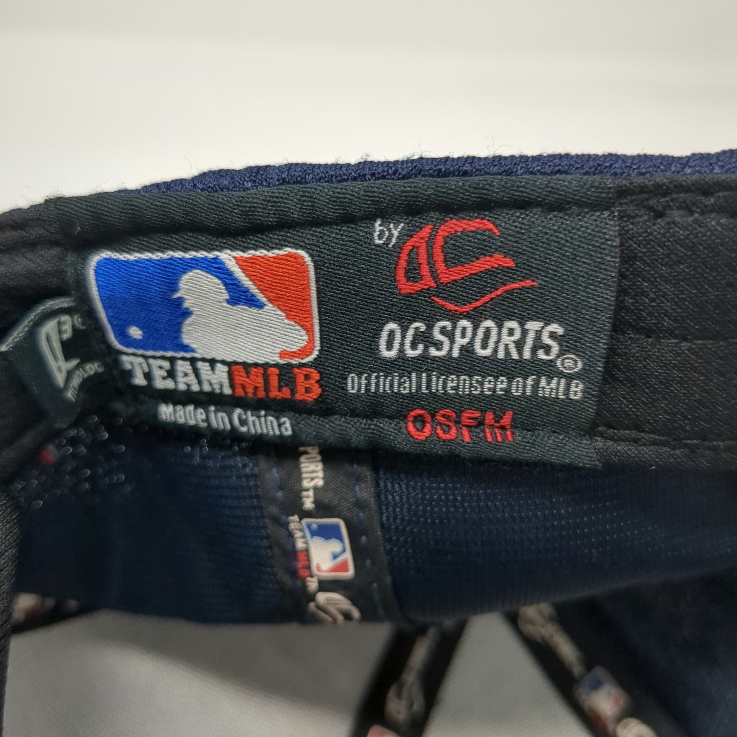 OC Sports St Louis Cardinals MLB Baseball Cap Blue Red One Size Strapback Hat