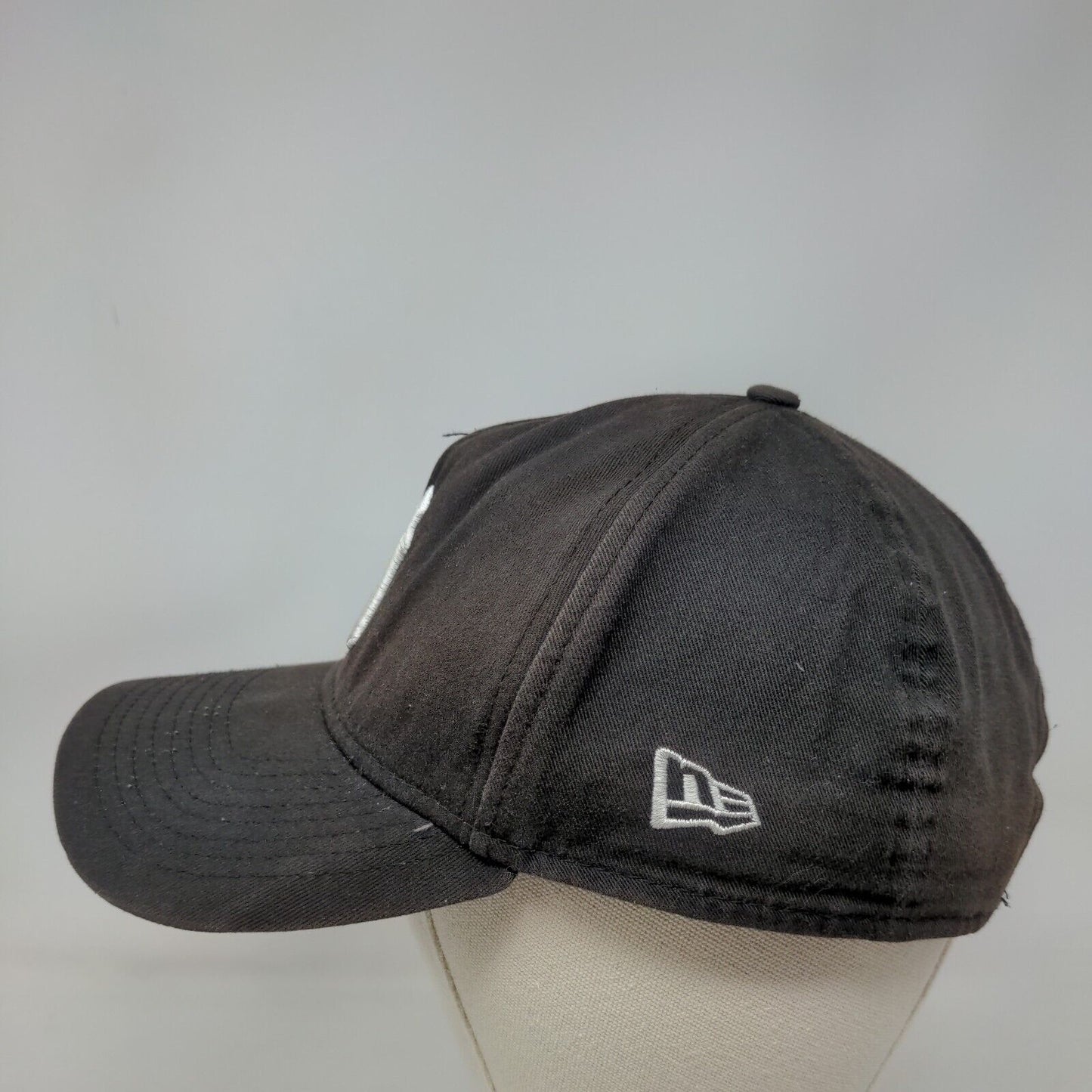 New York Yankees Snapback Hat Black OSFM Embroidered Logo New Era 9Forty MLB