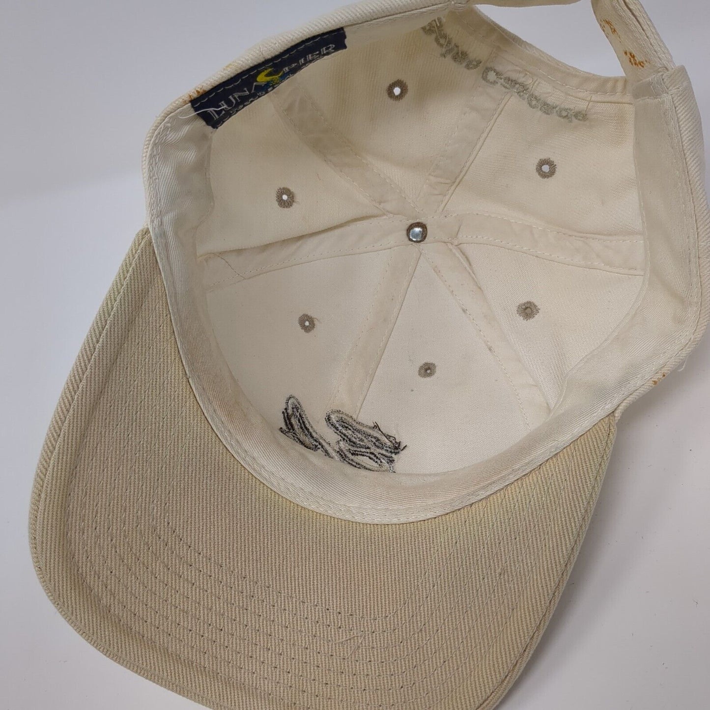BC Boise Cascade Slideback Hat Tan One Size Adjustable Embroidered