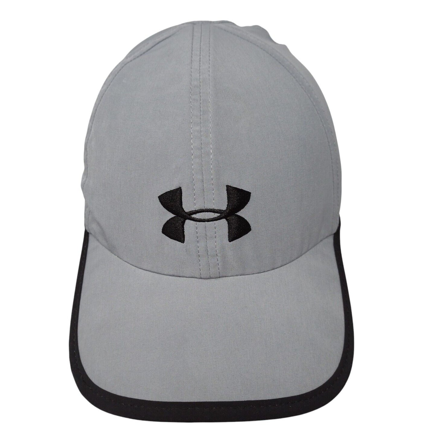Under Armour Strapback Hat Gray OSFA Embroidered Logo Adjustable