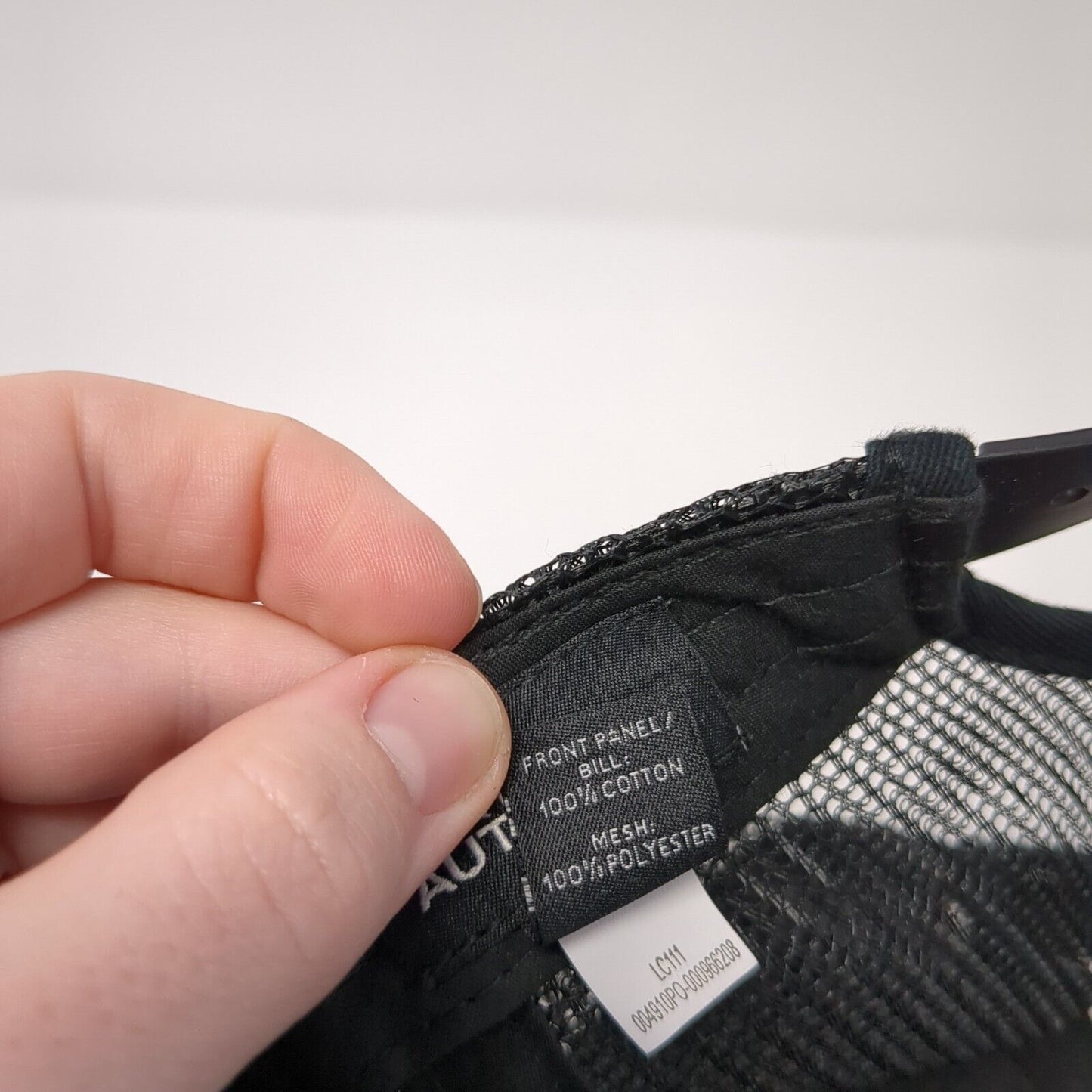 Arthur Co. Idaho Women's Mesh Back Trucker Hat Black One Size Ponytail