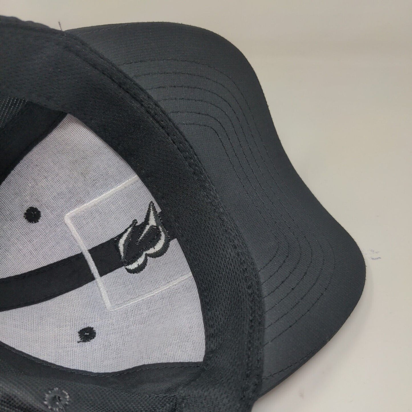 Bridgestone Golf Men's Slideback Hat Black Adjustable Polyester Embroidered Logo
